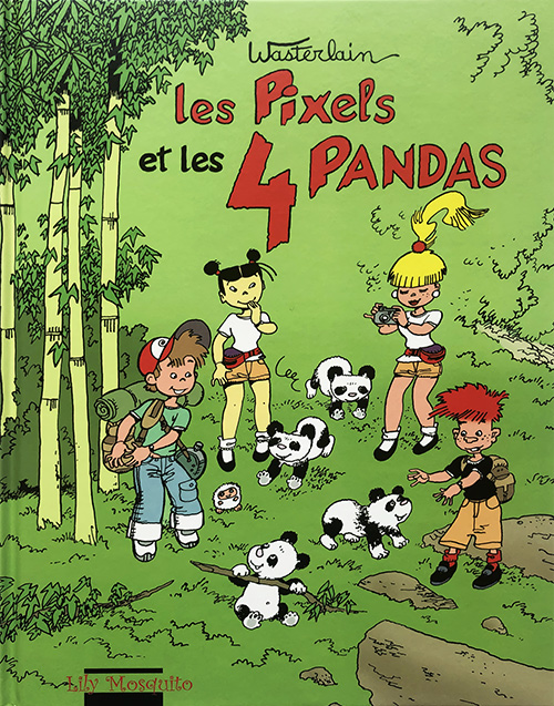 Les Pixels et les 4 pandas